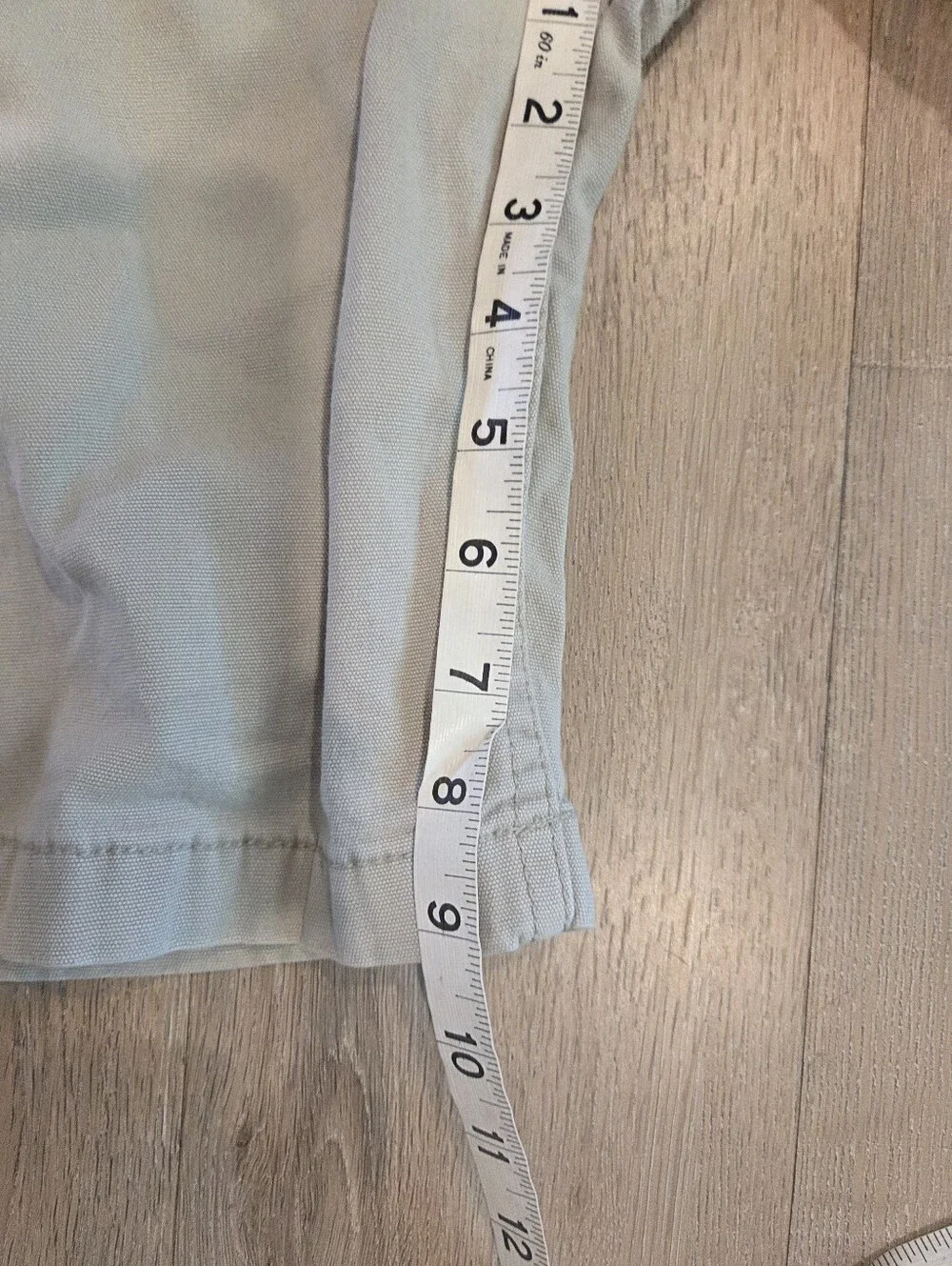 Carhartt Relaxed Fit Cargo Work Shorts Men’s Size 38 Beige Canvas Utility